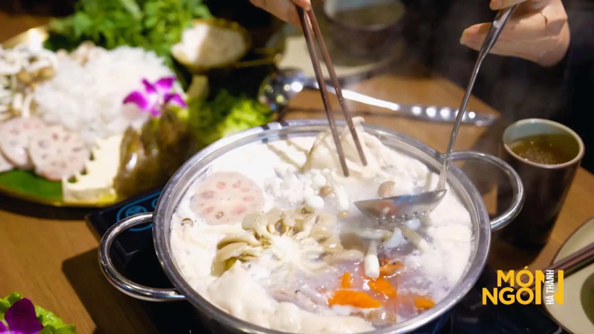 Lẩu tôm sen tuyết | Món ngon ở Hà Thành | 02/12/2025